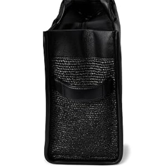 #123 NWT - Marc Jacobs The Woven DTM Large Tote/Shoulder/Crossbody Black Bag - Picture 6 of 17